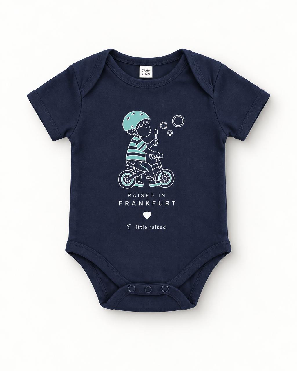 Babybody aus Bio-Baumwolle | Frankfurt Motiv