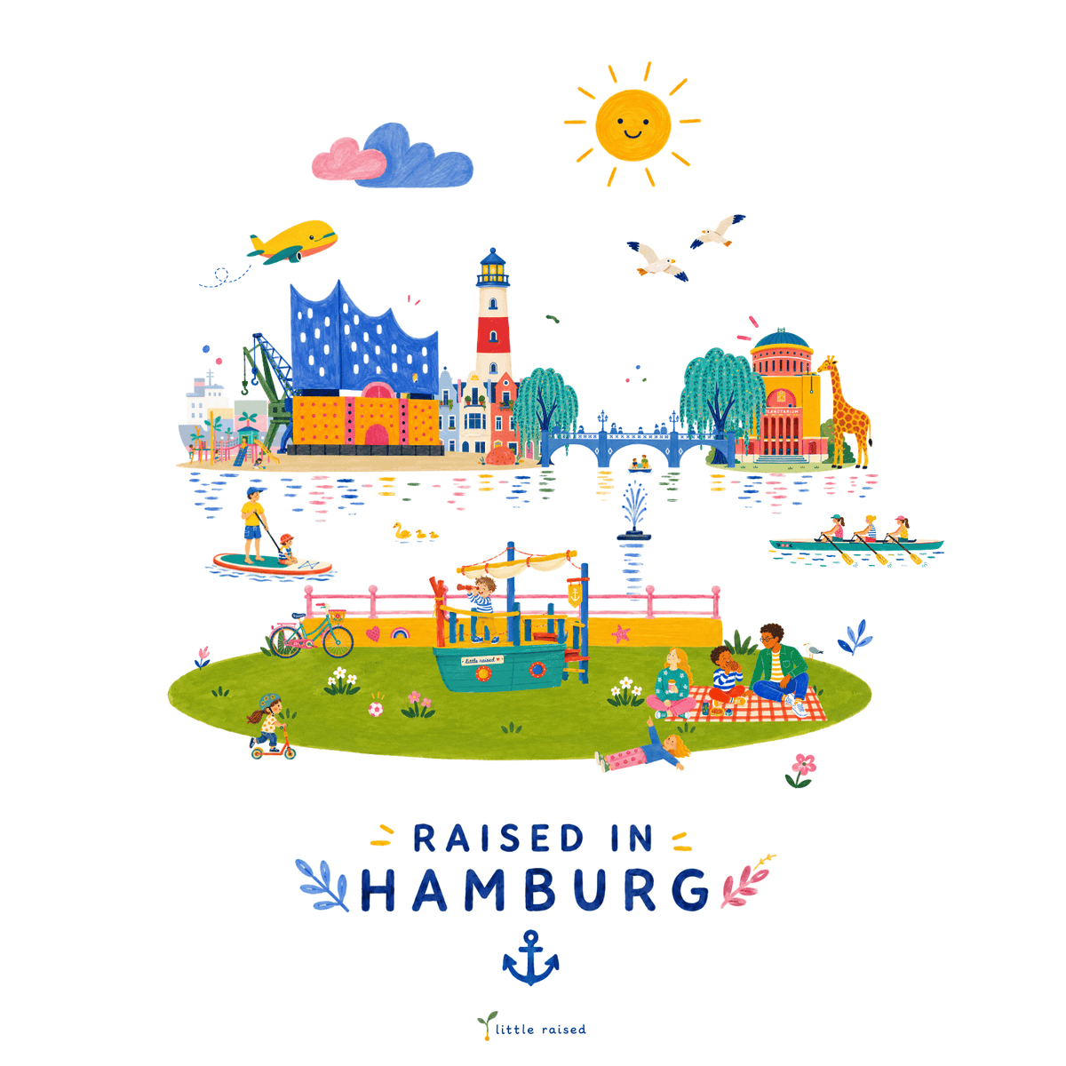 Raised in Hamburg