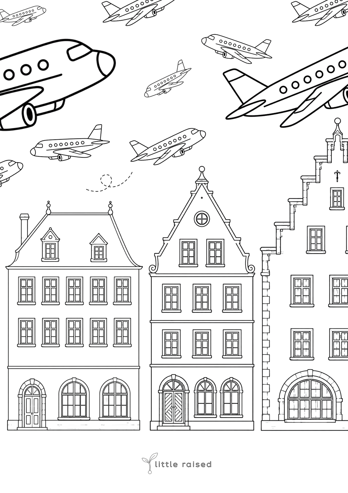 Frankfurt Malbuch für Kinder
