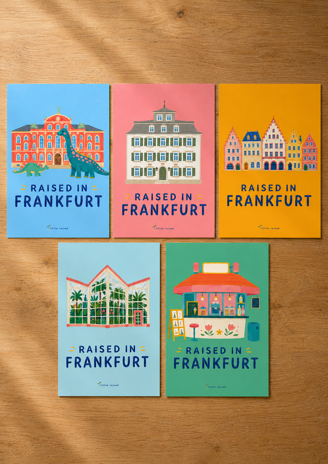 Fünf Prints für Kinder - A6