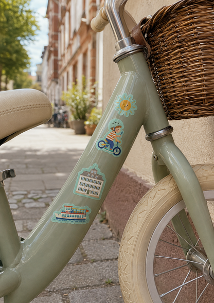 Frankfurt Sticker Set – 84 Sticker mit Frankfurt Motiven | little raised