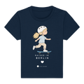 Baby-T-Shirt aus Bio-Baumwolle: Raised in Berlin (Citygirl)
