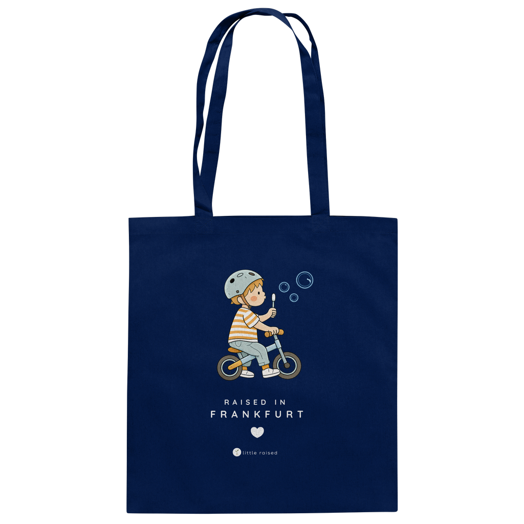 Raised in Frankfurt Cityboy - Baumwolltasche