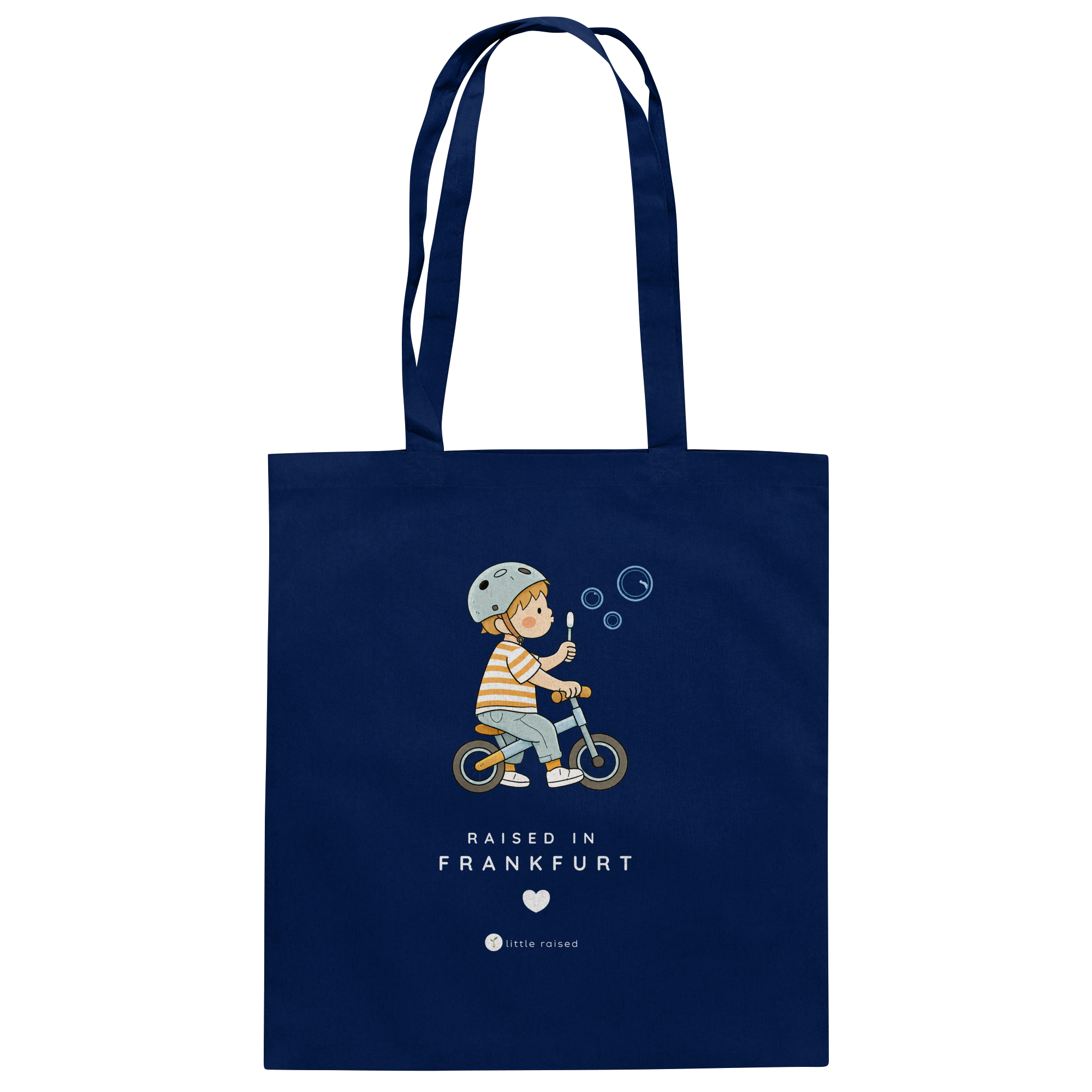 Raised in Frankfurt Cityboy - Baumwolltasche