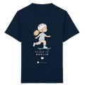 Kinder-T-Shirt aus Bio-Baumwolle: Raised in Berlin (Citygirl)