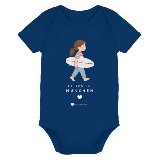 Body aus Bio-Baumwolle: Raised in München (Citygirl)