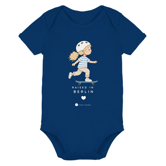 Body aus Bio-Baumwolle: Raised in Berlin (Citygirl)
