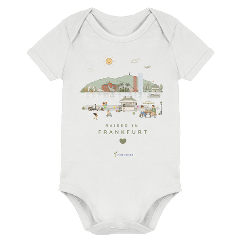 Body aus Bio-Baumwolle: Raised in Frankfurt