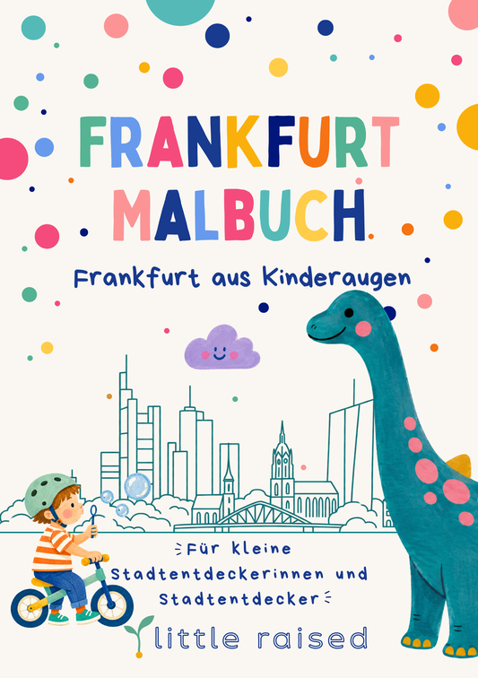 Frankfurt Malbuch für Kinder